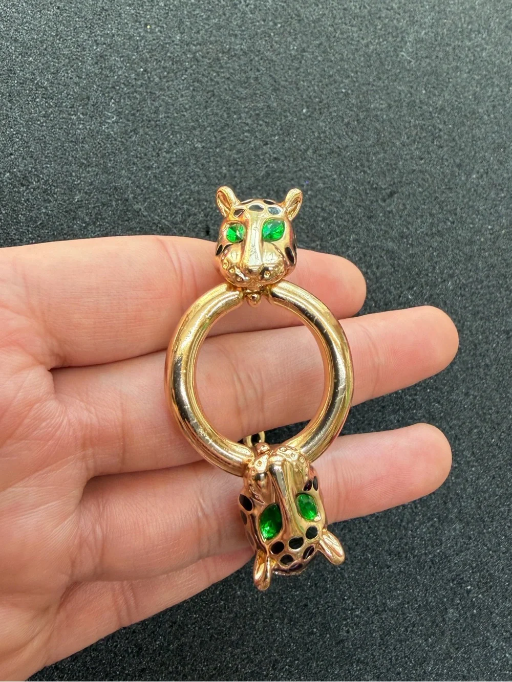 Double Headed Jaguar Head Bracelet